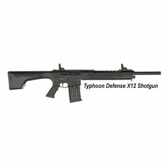 Typhoon Defense X12 Shotgun - Black - Image 1