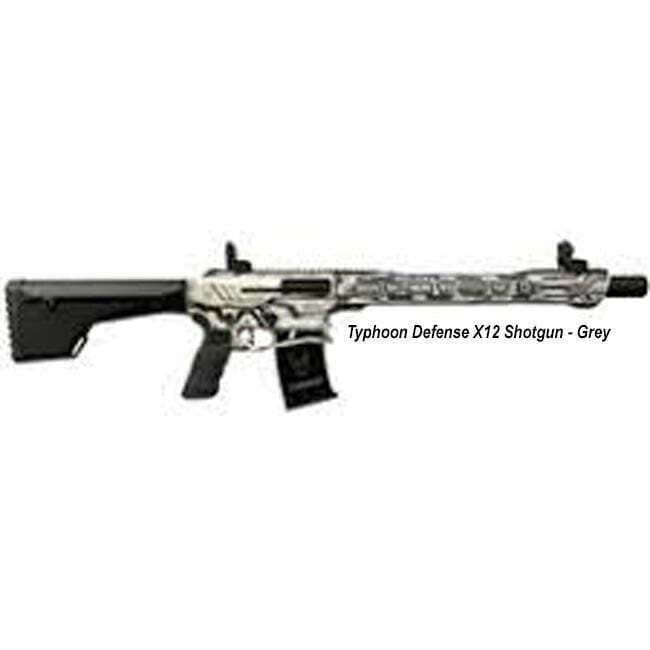 Typhoon Defense X12 Shotgun - Grey - Thumbnail 1