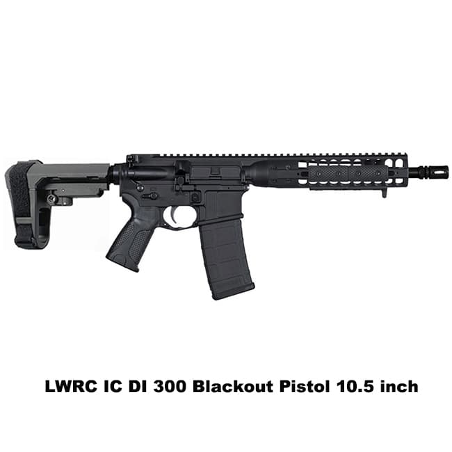 LWRC IC DI 300 Blackout Pistol - Thumbnail 3