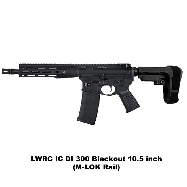 LWRC IC DI 300 Blackout Pistol - Thumbnail 2
