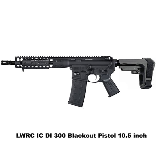 LWRC IC DI 300 Blackout Pistol - Thumbnail 4