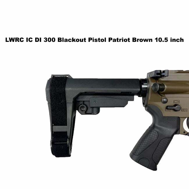 LWRC IC DI 300 Blackout Pistol Patriot Brown - Thumbnail 7