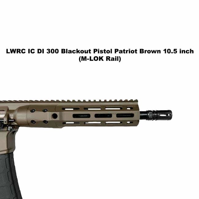 LWRC IC DI 300 Blackout Pistol Patriot Brown - Thumbnail 6