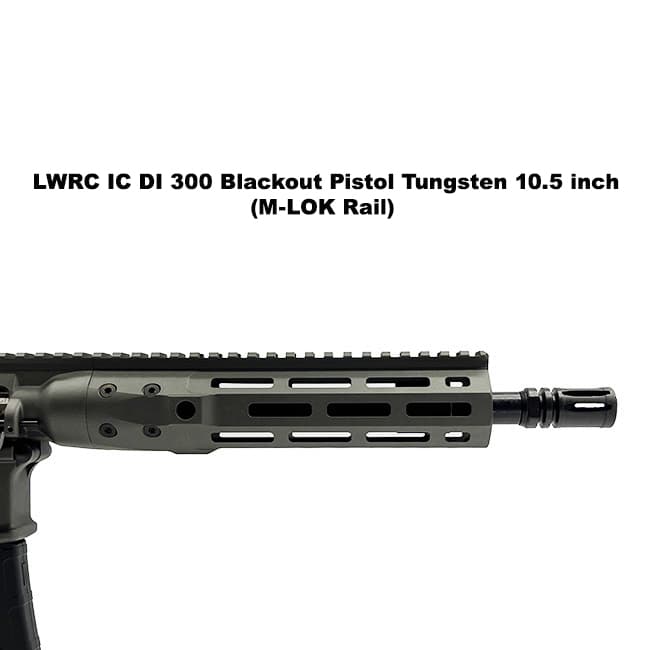 LWRC IC DI 300 Blackout Pistol Tungsten - Thumbnail 6