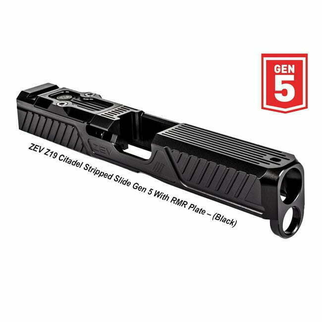ZEV Z17 Citadel Stripped Slide Gen 5 With RMR Plate – (Black) - Thumbnail 1