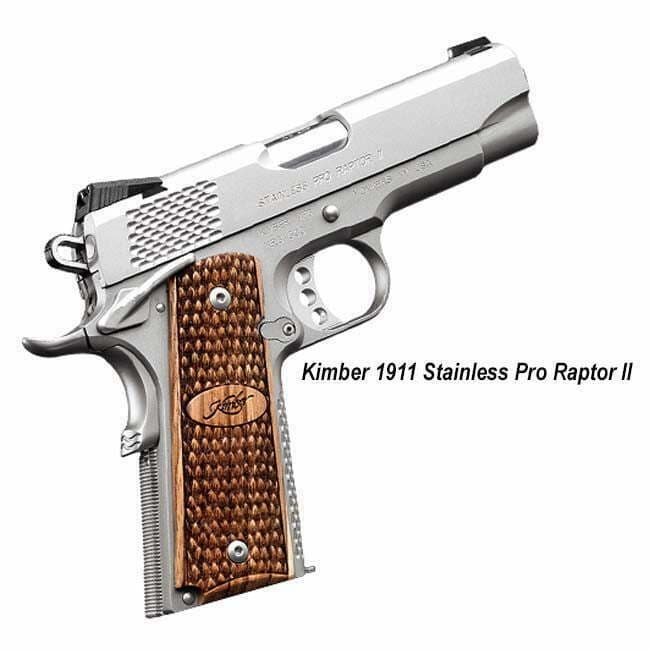 Kimber 1911 Stainless Pro Raptor II - Image 1