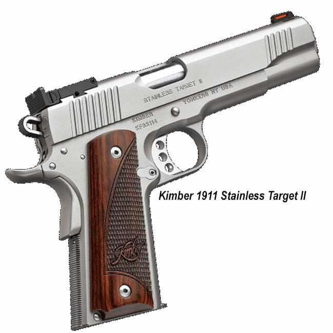 Kimber 1911 Stainless Target II - Image 1