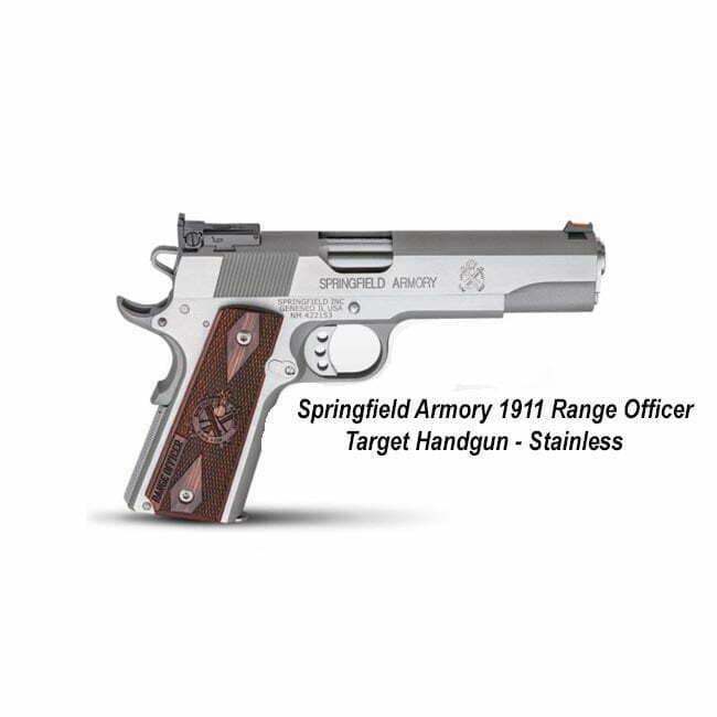 Springfield Armory 1911 Range Officer Target Handgun (Stainless) - Image 1