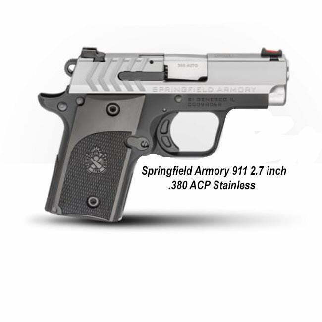 Springfield Armory 911 2.7" .380 ACP Stainless - Thumbnail 1