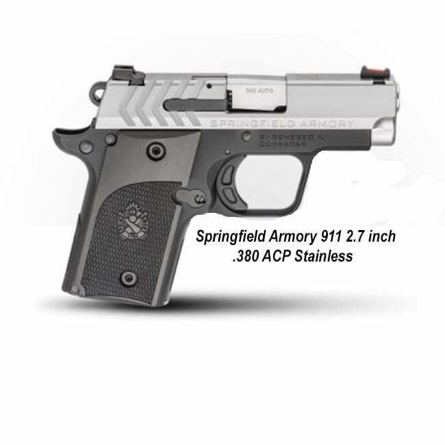 Springfield Armory 911 2.7" .380 ACP Stainless - Thumbnail 1