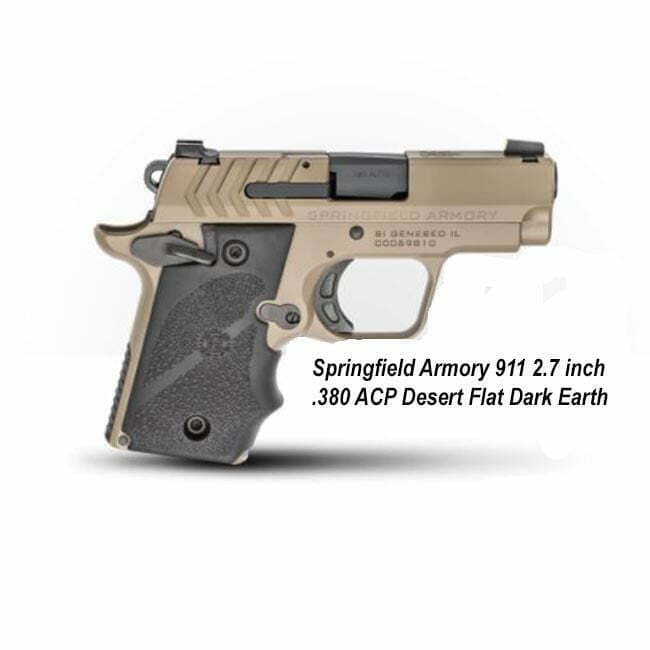 Springfield Armory 911 2.7" .380 ACP Desert FDE - Thumbnail 1