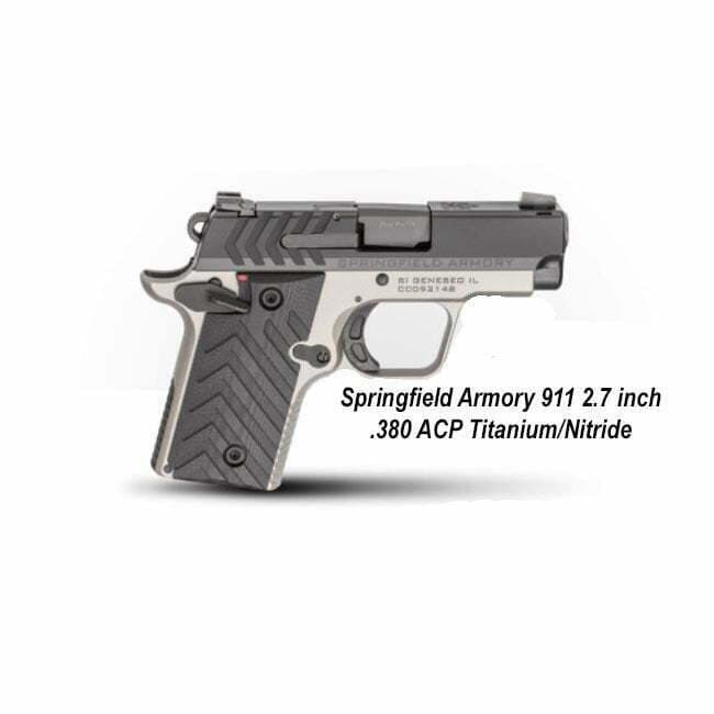 Springfield Armory 911 2.7" .380 ACP Titanium/Nitride - Thumbnail 1