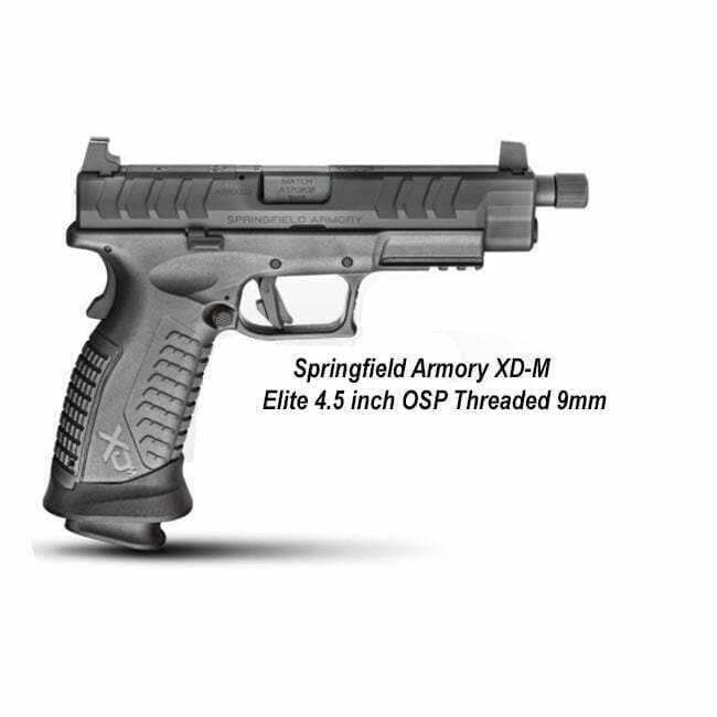 Springfield Armory XD-M Elite 4.5" OSP Threaded 9mm - Image 1