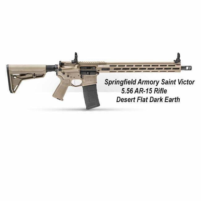 Springfield Armory Saint Victor 5.56 AR-15 Rifle - Desert FDE - Image 1