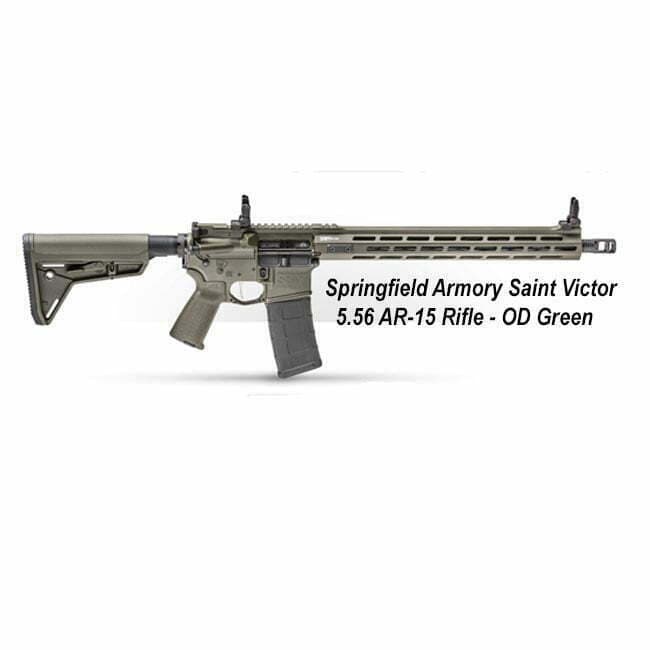 Springfield Armory Saint Victor 5.56 AR-15 Rifle - OD Green - Thumbnail 1