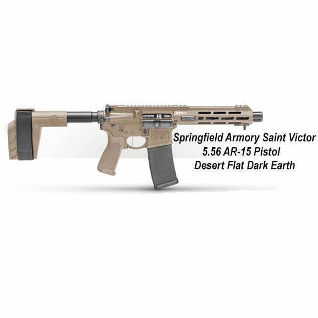 Springfield Armory Saint Victor 5.56 AR-15 Pistol - Desert FDE - Image 1