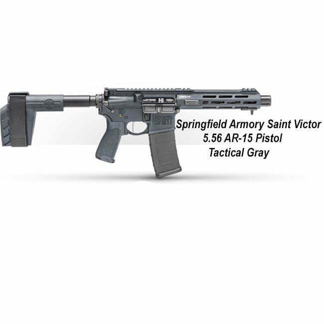 Springfield Armory Saint Victor 5.56 AR-15 Pistol - Tactical Gray - Image 1