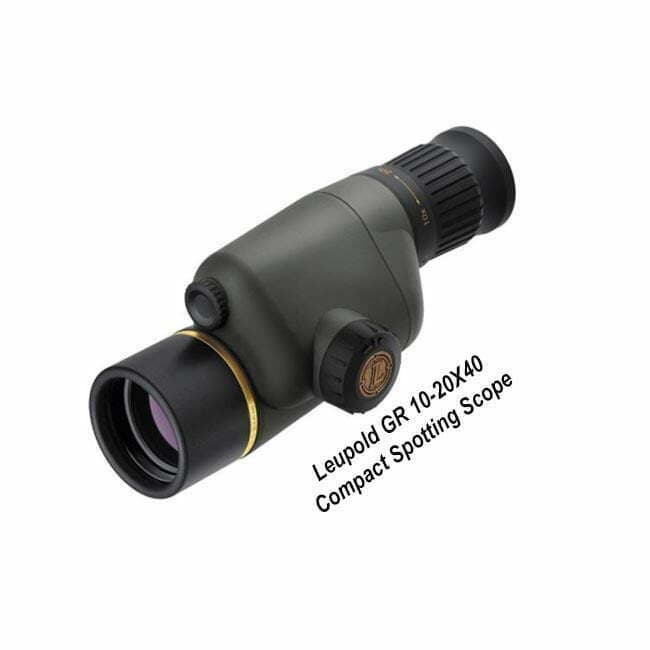 Leupold GR 10-20X40 Compact Spotting Scope - Thumbnail 1