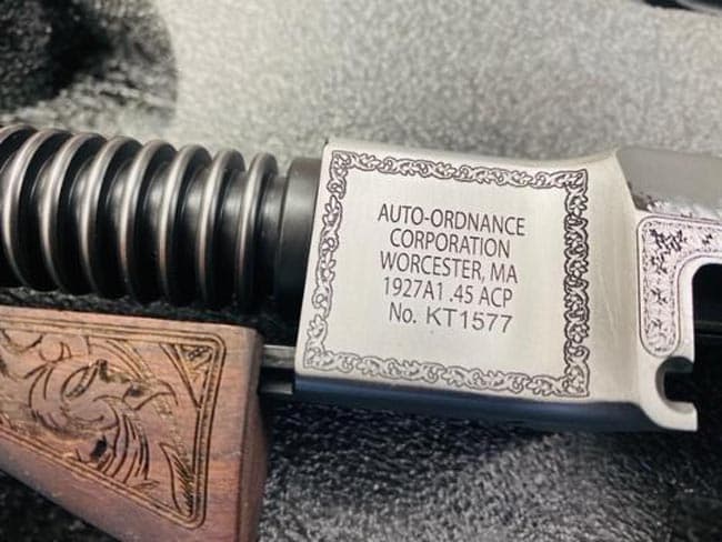 Auto-Ordnance "Hail To The Chief" Limited Edition Thompson - Thumbnail 8