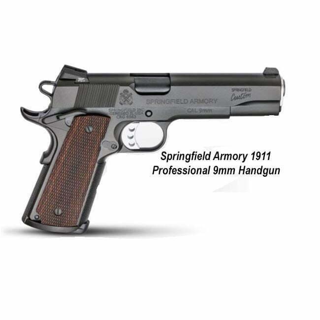 Springfield Armory 1911 Custom 9mm Professional Handgun - Thumbnail 1