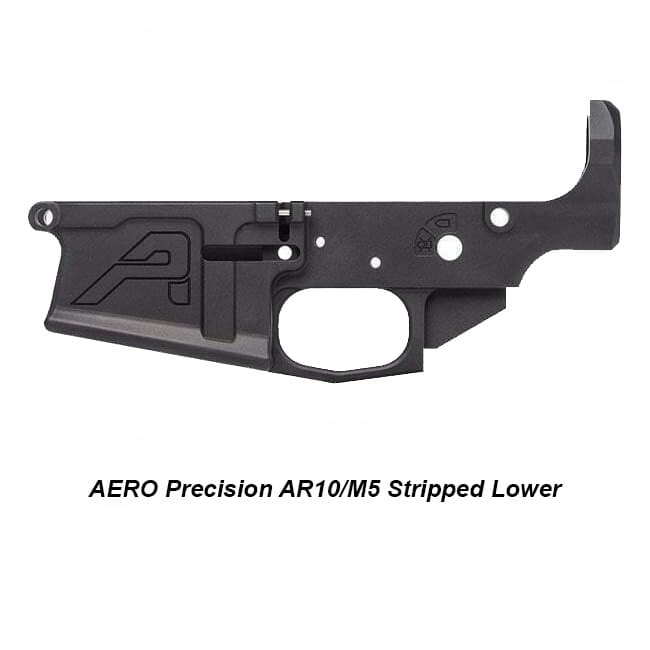 AERO Precision AR10/M5 Stripped Lower - Image 1