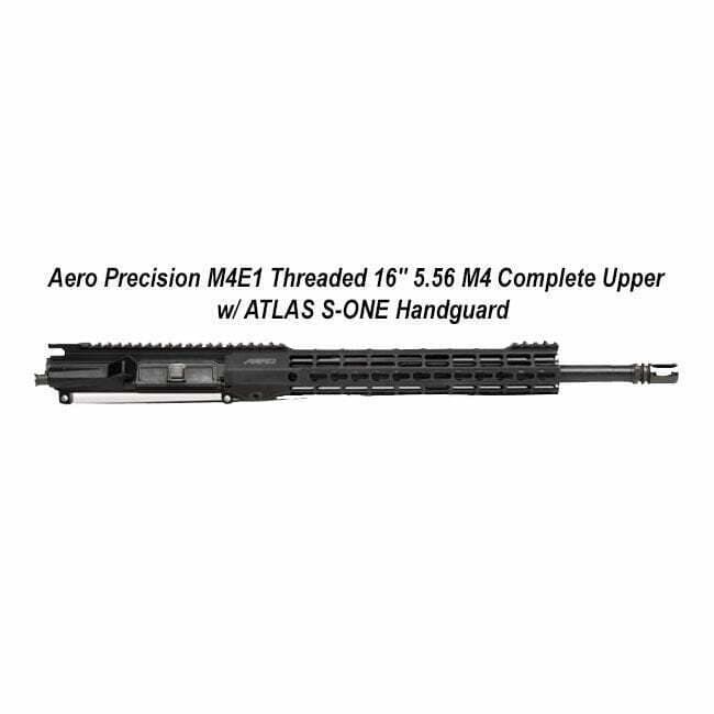 AERO Precision M4E1 Threaded 16" 5.56 M4 Complete Upper w/ ATLAS S-ONE Handguard - Image 1