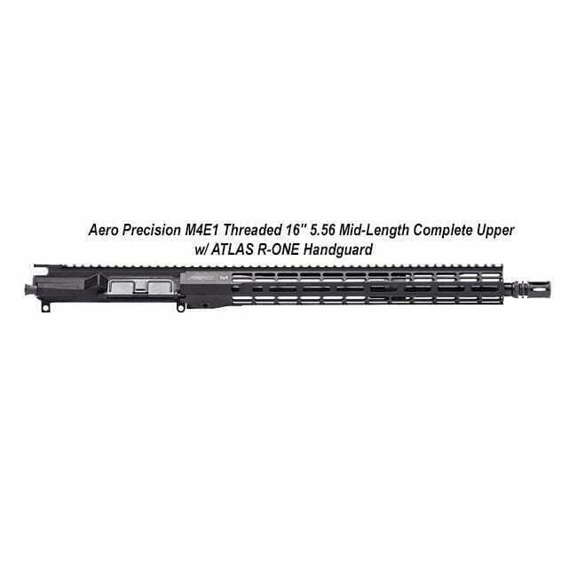 AERO Precision M4E1 16" 5.56 Mid-Length Complete Upper w/ ATLAS R-ONE Handguard - Thumbnail 1