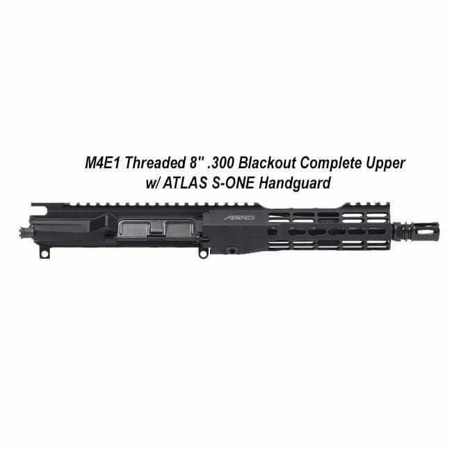 AERO Precision M4E1 Threaded 8" .300 Blackout Complete Upper w/ ATLAS S-ONE Handguard - Thumbnail 1
