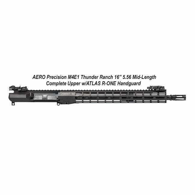 AERO Precision M4E1 Thunder Ranch 16" 5.56 Mid-Length Complete Upper w/ATLAS R-ONE Handguard - Thumbnail 1