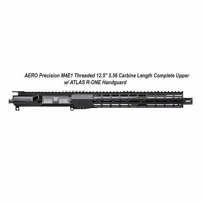 AERO Precision M4E1 Threaded 12.5" 5.56 Complete Upper w/ ATLAS R-ONE Handguard - Thumbnail 1