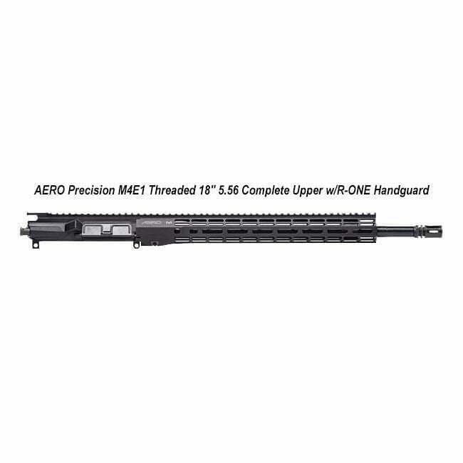 AERO Precision M4E1 Threaded 18" 5.56 Complete Upper w/ATLAS R-ONE Handguard - Thumbnail 1