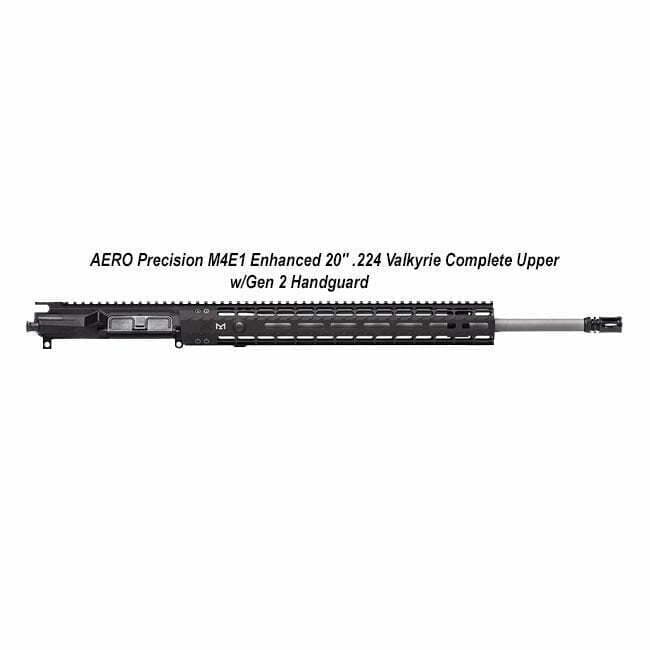 AERO Precision M4E1 Enhanced 20" .224 Valkyrie Complete Upper w/Gen 2 Handguard - Thumbnail 1