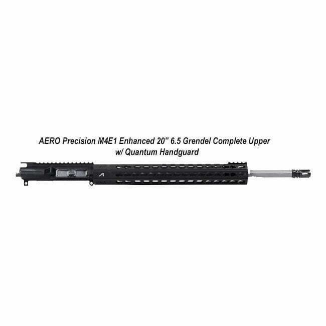 AERO Precision M4E1 Enhanced 20" 6.5 Grendel Complete Upper w/ Quantum Handguard - Thumbnail 1