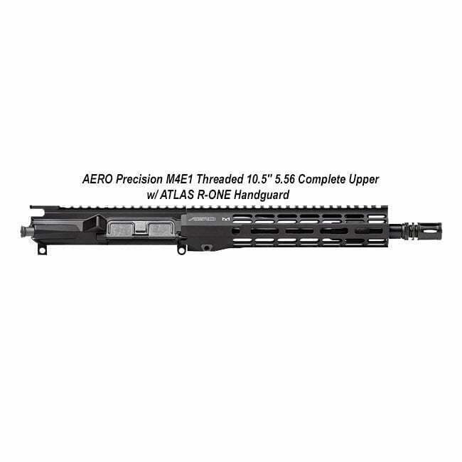 AERO Precision M4E1 Threaded 10.5" 5.56 Complete Upper w/ ATLAS R-ONE Handguard - Thumbnail 1