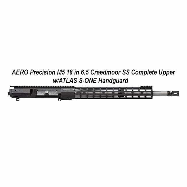 AERO Precision M5 6.5 Creedmoor SS Complete Upper w/ATLAS S-ONE Handguard - Thumbnail 1