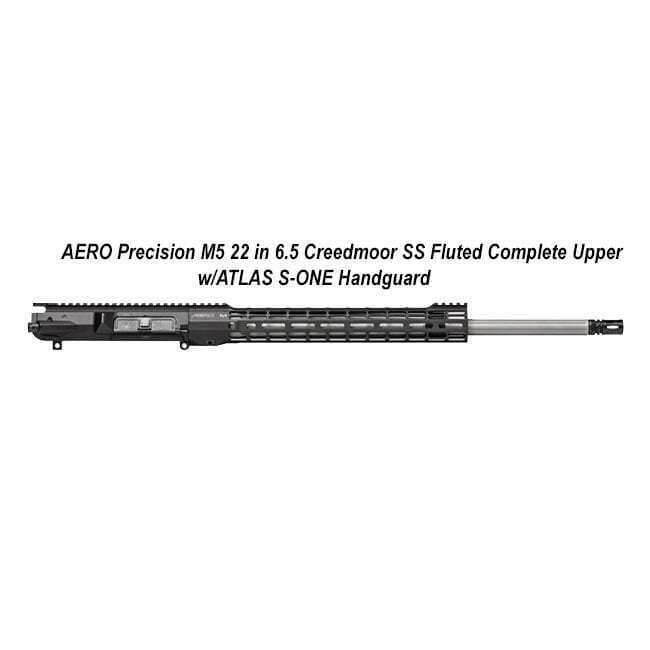 AERO Precision M5 6.5 Creedmoor SS Fluted Complete Upper w/ATLAS S-ONE Handguard - Thumbnail 1