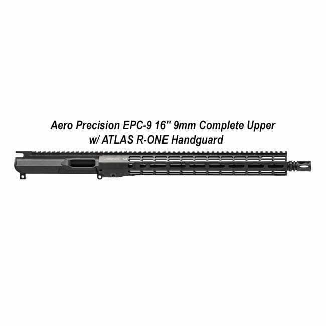 Aero Precision EPC-9 16" 9mm Complete Upper w/ ATLAS R-ONE Handguard - Thumbnail 1