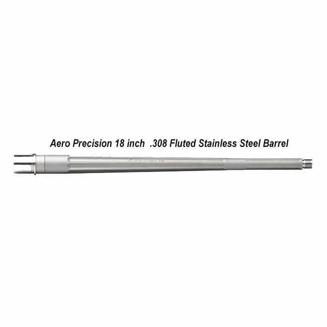 Aero Precision .308 Fluted Stainless Steel Barrel - Thumbnail 1