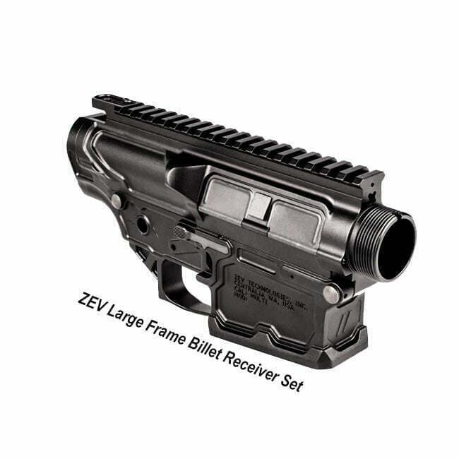 ZEV Large Frame Billet Receiver Set - Image 1