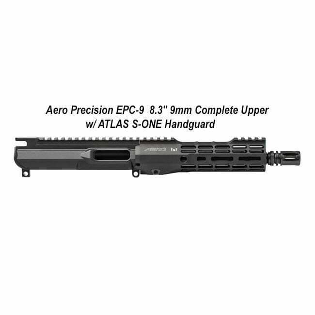 Aero Precision EPC-9 8.3" 9mm Complete Upper w/ ATLAS S-ONE Handguard - Thumbnail 1