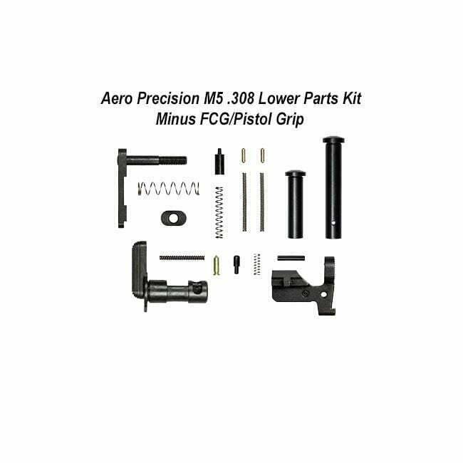 AERO Precision M5 .308 Lower Parts Kit Minus FCG/Pistol Grip - Thumbnail 1