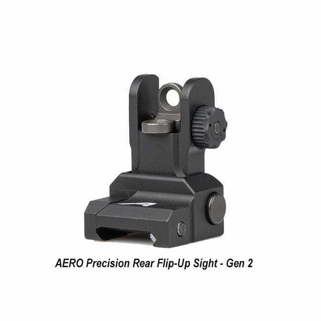 AERO Precision Rear Flip-Up Sight - Gen 2 - Thumbnail 1