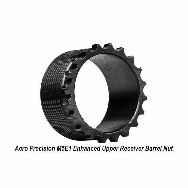 Aero Precision M5E1 Enhanced Upper Receiver Barrel Nut - Thumbnail 1