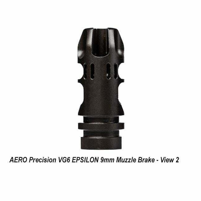 AERO Precision VG6 EPSILON 9mm Muzzle Brake - Thumbnail 2