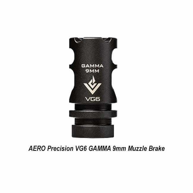 AERO Precision VG6 GAMMA 9mm Muzzle Brake - Thumbnail 1