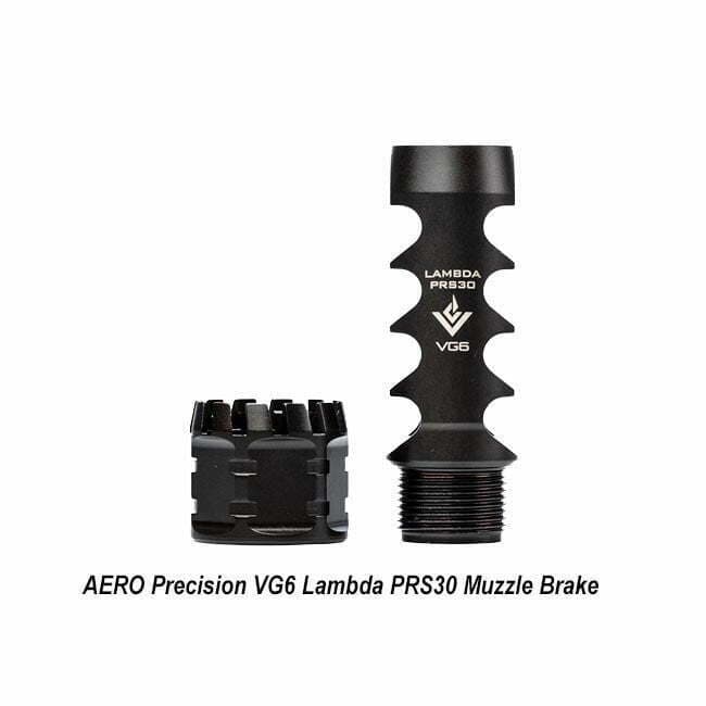 AERO Precision VG6 Lambda PRS30 Muzzle Brake - Thumbnail 1