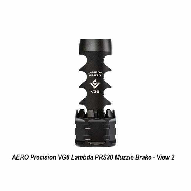AERO Precision VG6 Lambda PRS30 Muzzle Brake - Thumbnail 2