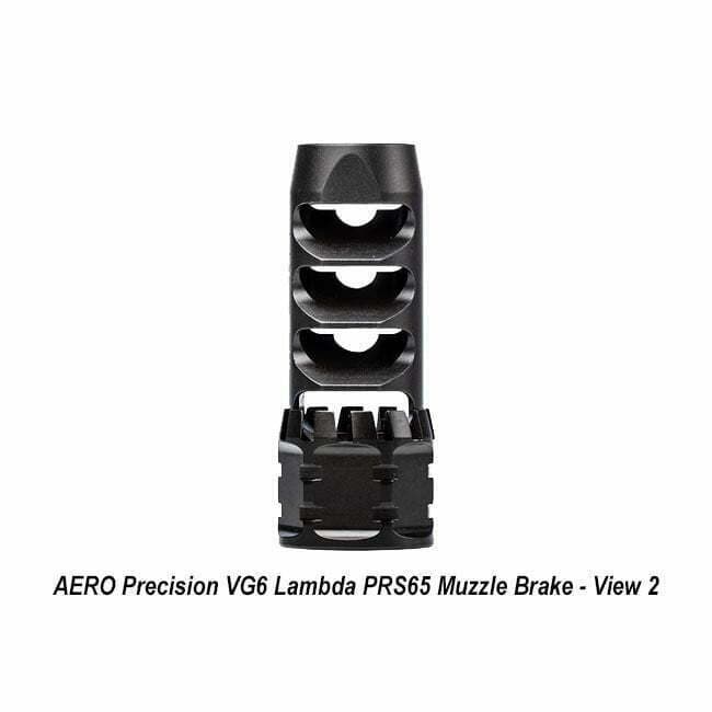 AERO Precision VG6 Lambda PRS65 Muzzle Brake - Thumbnail 3