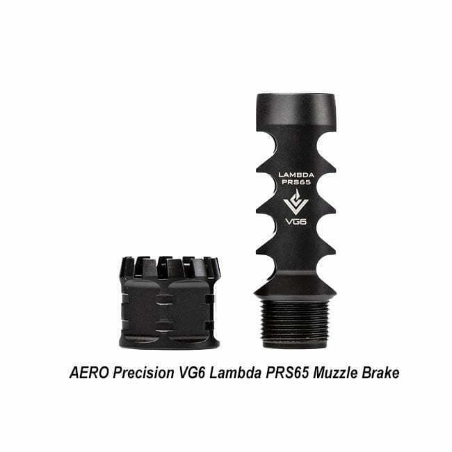 AERO Precision VG6 Lambda PRS65 Muzzle Brake - Thumbnail 1
