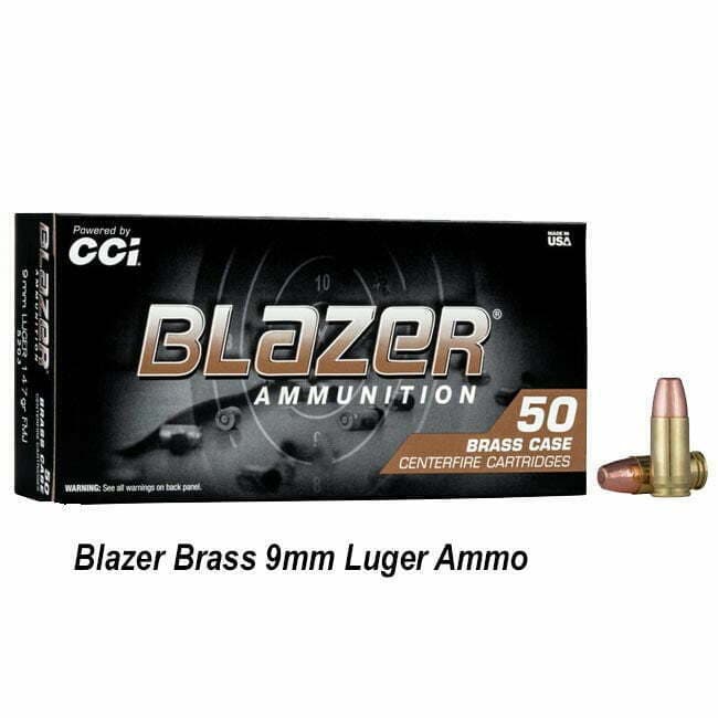 Blazer Brass 9mm Luger Ammo Case - Image 1